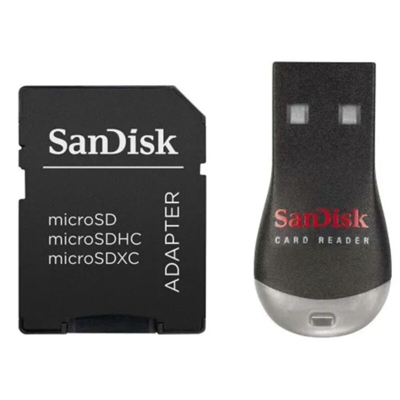 sandisk microsd usba card reader