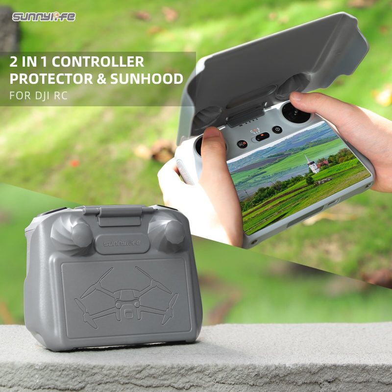 Sunnylife-2-in-1-Controller-Protector-Sun-Hood-Control-Sticks-Guard-Screen-Monitor-Cover-for-DJI