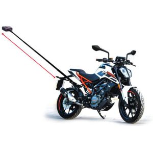 Motorcycle Mount and 111cm Extension Rod for Action Cameras
