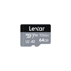 Lexar Professional MicroSD Card SILVER Series | 64Gb