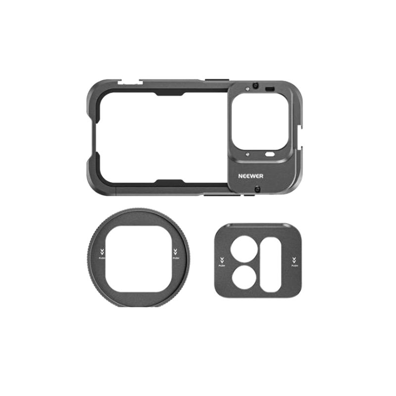 NEEWER PA023 Metal Cage For iPhone 15 Pro