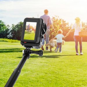 Aluminum Alloy Horizontal-Vertical Frame with UV Filter for Insta360 Ace