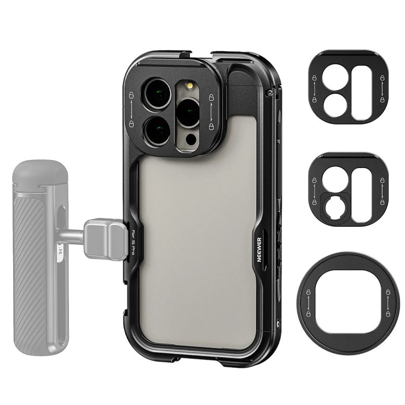 NEEWER Metal Cage For iPhone 15 Pro Max 2nd Generation