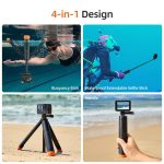 TELESIN 4in1 Floating Tripod Selfie Stick