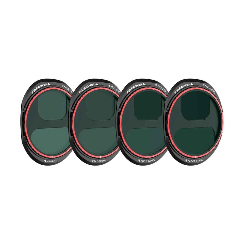 Freewell DJI Mavic 4 Pro ND/PL Filters 4 Pack - Bright Day