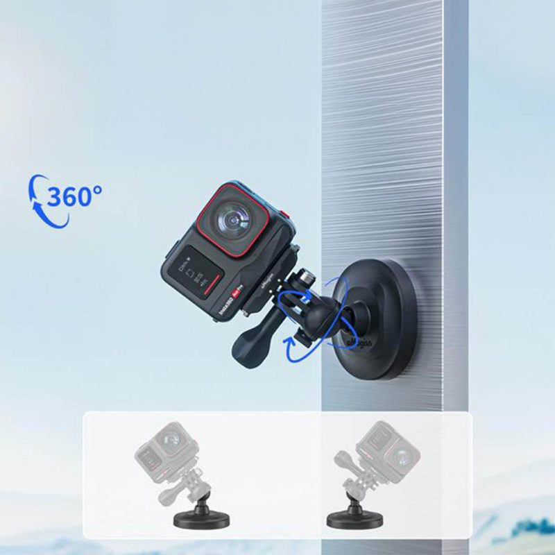 Universal Magnetic Mount for Action Cameras