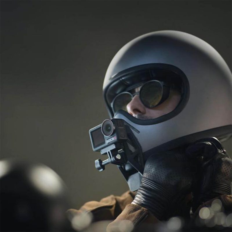 Helmet Chin Mount for Action Cameras