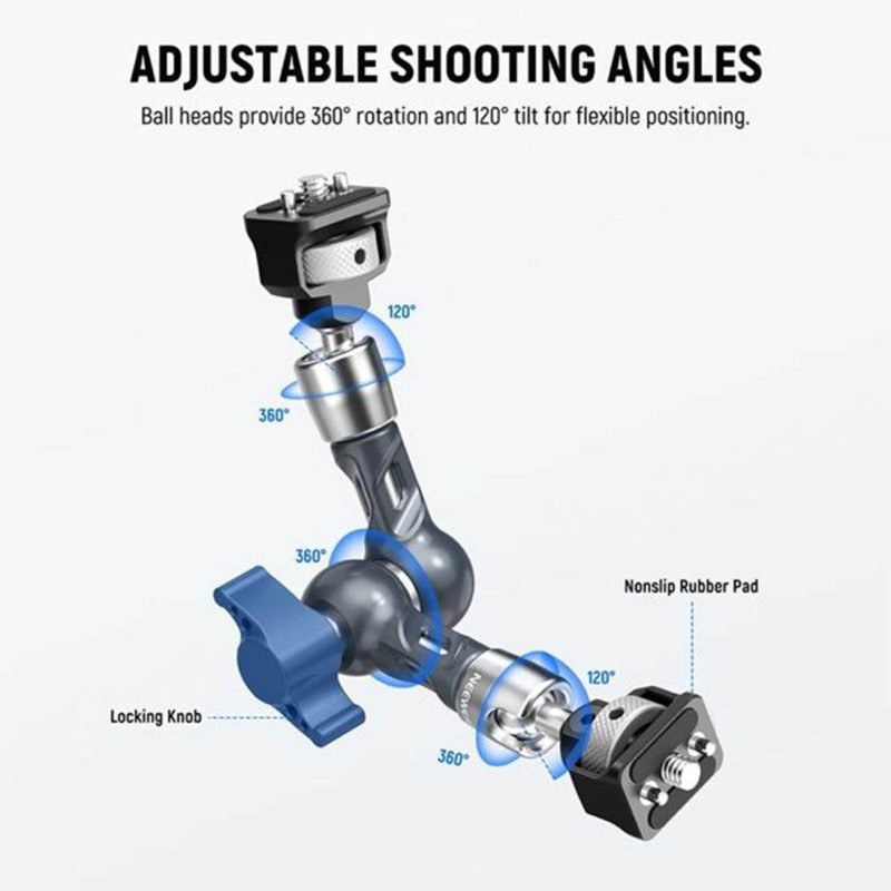 NEEWER Anti-slip Multi-angle Magic Arm Camera Mount