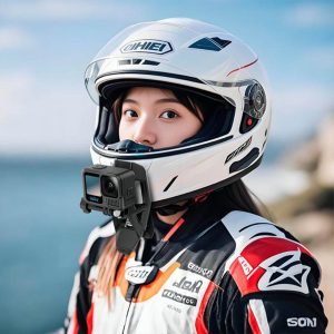 Helmet Chin Mount for Action CamerasHelmet Chin Mount for Action Cameras