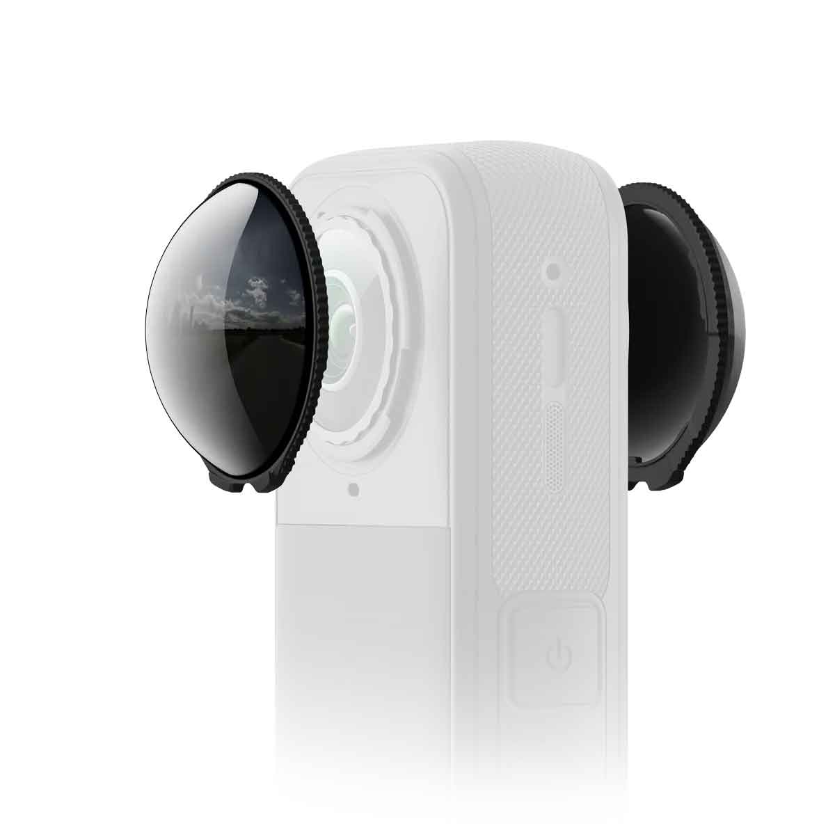 Filtre ND64 Pour Insta360 X5 - Pack ND16/ND32/ND64, Réduction éblouissement, Flou Cinématique