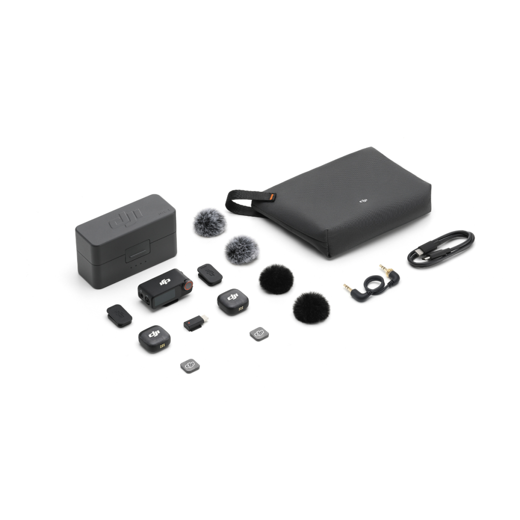DJI Mic 3 (2 TX + 1 RX + Charging Case)