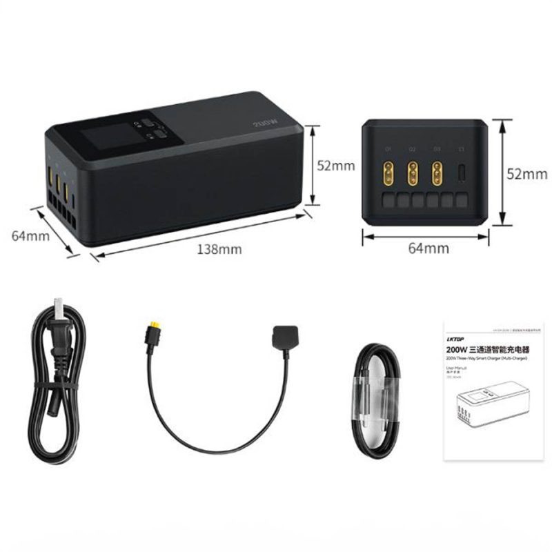 DJI Matrice 4T / Matrice 4E 200W Three Way Charger
