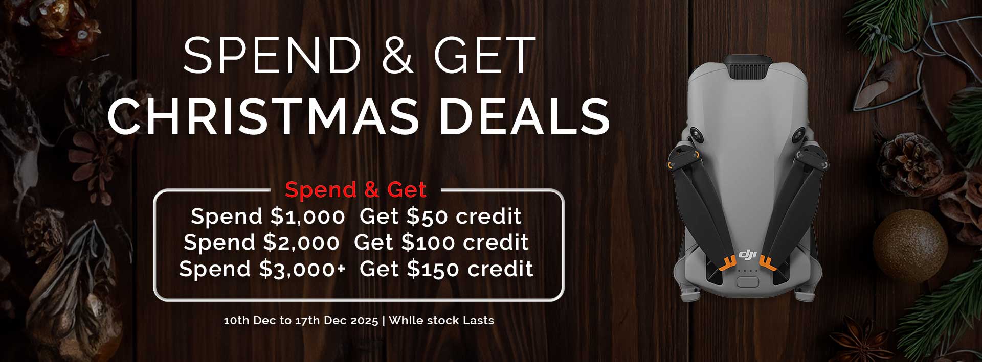2025 Drone Christmas Promo