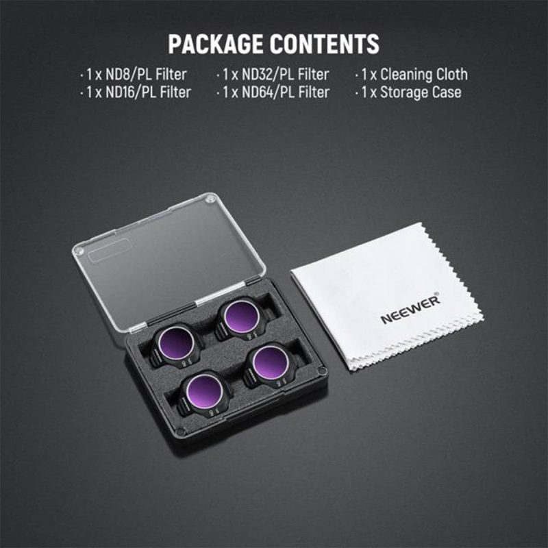 NEEWER DJI Mini 5 Pro ND/PL 4 Pack
