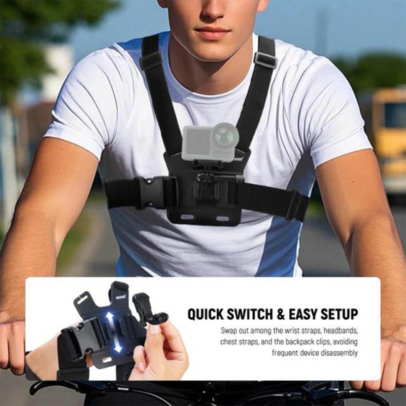 NEEWER 4 in 1 Accessories Kit for Action Camera