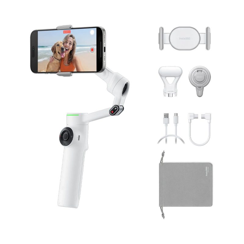 Insta360 Flow 2 Pro Creator Kit White Edition Insta360 Flow 2 Pro Creator Kit White Edition