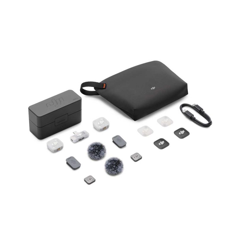 DJI Mic Mini 2 (2 TX + 1 Mobile RX + Charging Case)