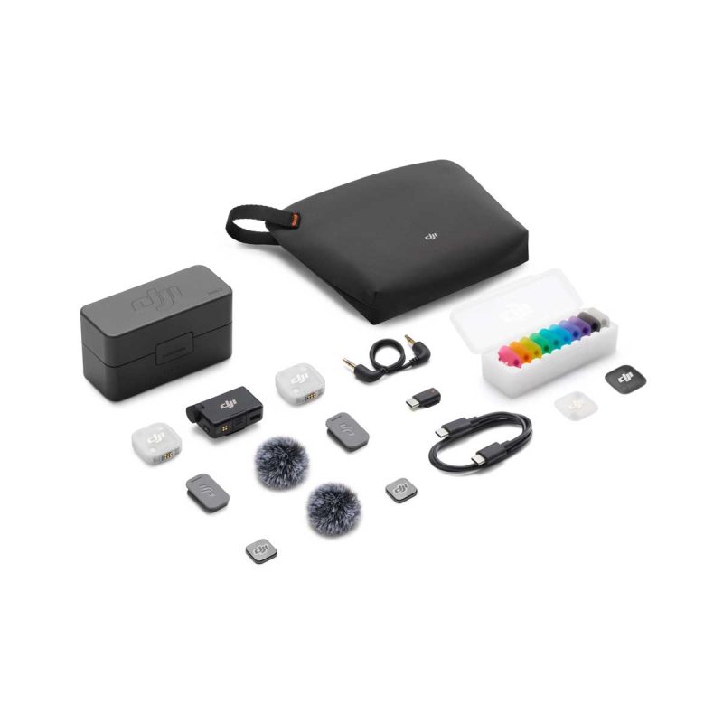 DJI Mic Mini 2 (2 TX + 1 RX + Charging Case)