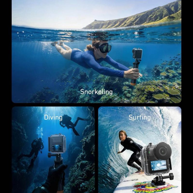 Telesin 60m Waterproof Dive Case for DJI Osmo Nano