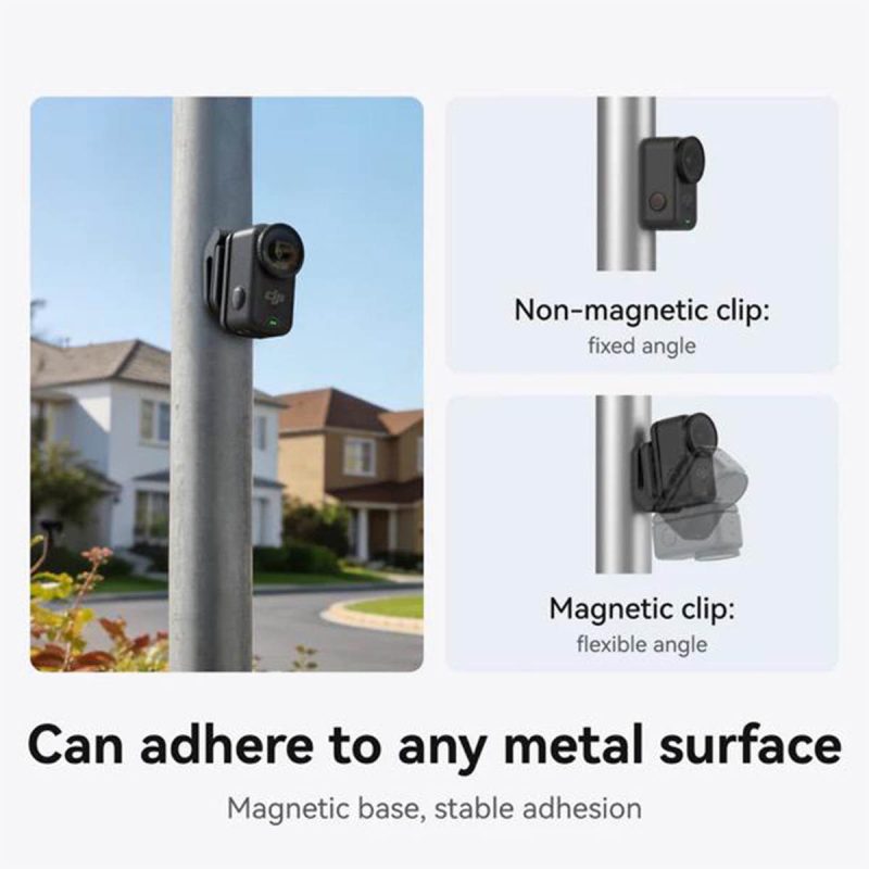 Telesin Magnetic Hat Clip for Osmo Nano