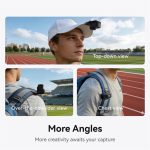 Telesin Magnetic Hat Clip for Osmo Nano