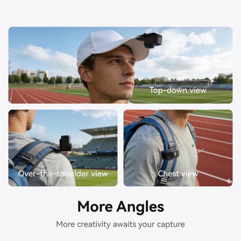 Telesin Magnetic Hat Clip for Osmo Nano