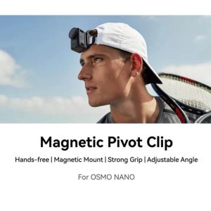 Telesin Magnetic Hat Clip for Osmo Nano
