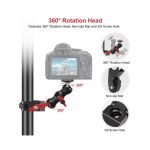 Multi-function Clamp Mount for Action Cameras