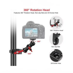 Multi-function Clamp Mount for Action Cameras
