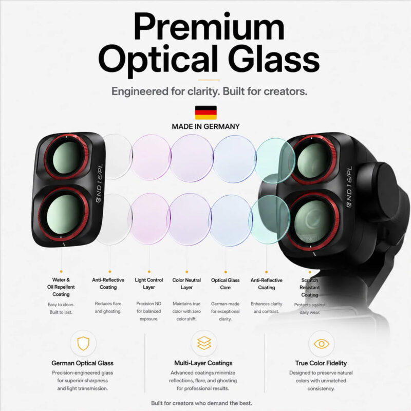 DJI Osmo Pocket 4P Bright Day Kit 4 Pack