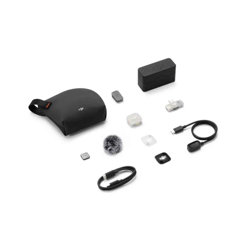 DJI Mic Mini 2S (1 TX + 1 Mobile RX + Charging Case) DJI Mic Mini 2S (1 TX + 1 Mobile RX + Charging Case)