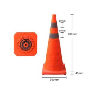 Retractable Drone Safety Cone 70cm