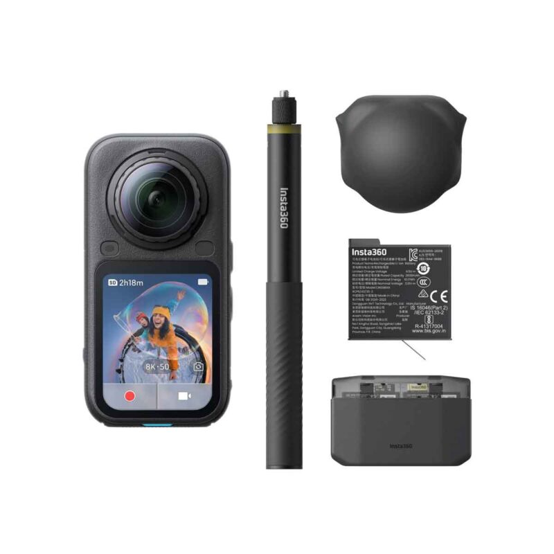 Insta360 X6 Essentials Bundle Midnight Black Insta360 X6 Essentials Bundle Midnight Black