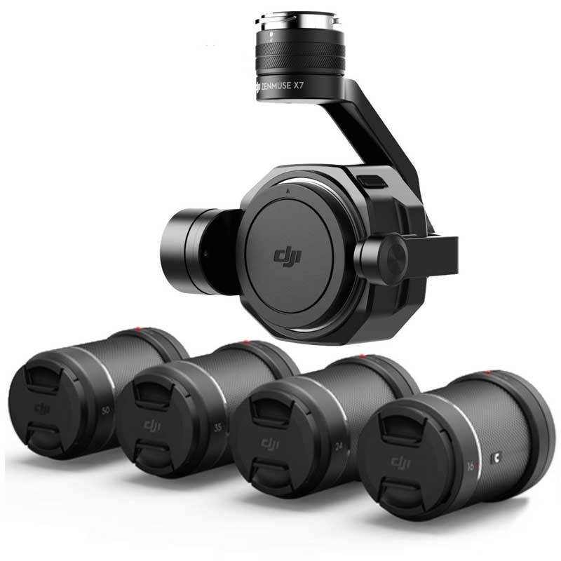 DJI X7 w Lenses