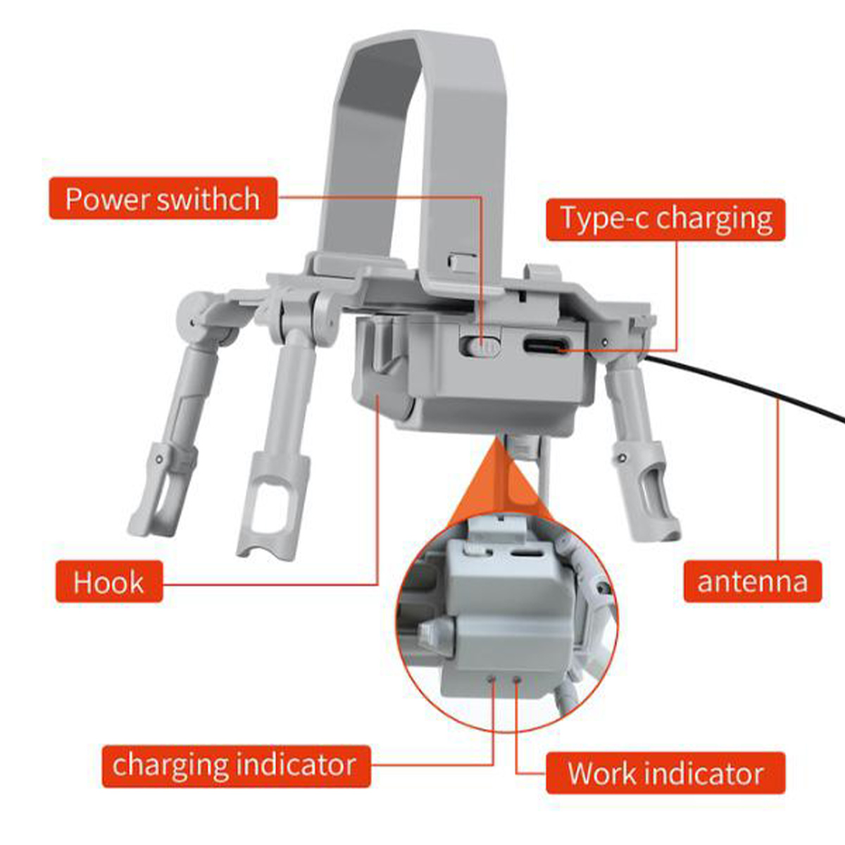 Air Dropping Device for DJI MINI 3 Pro