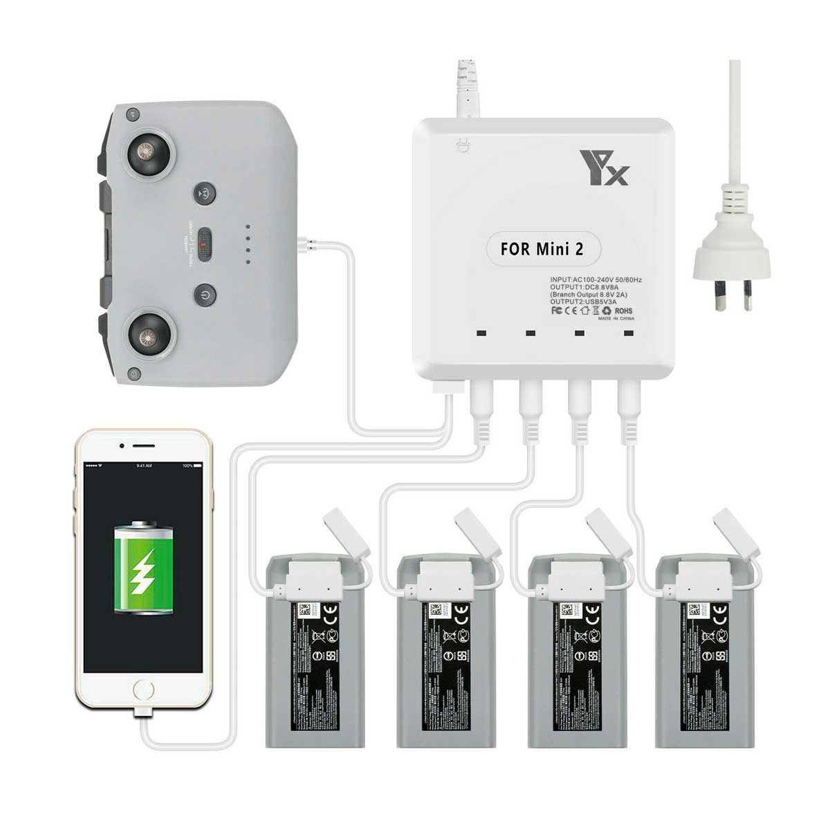 DJI Mini 2 Multi Charger