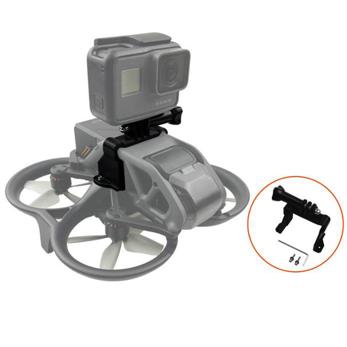 DJI AVATA ACTION CAM GO PRO MOUNT ADAPTER