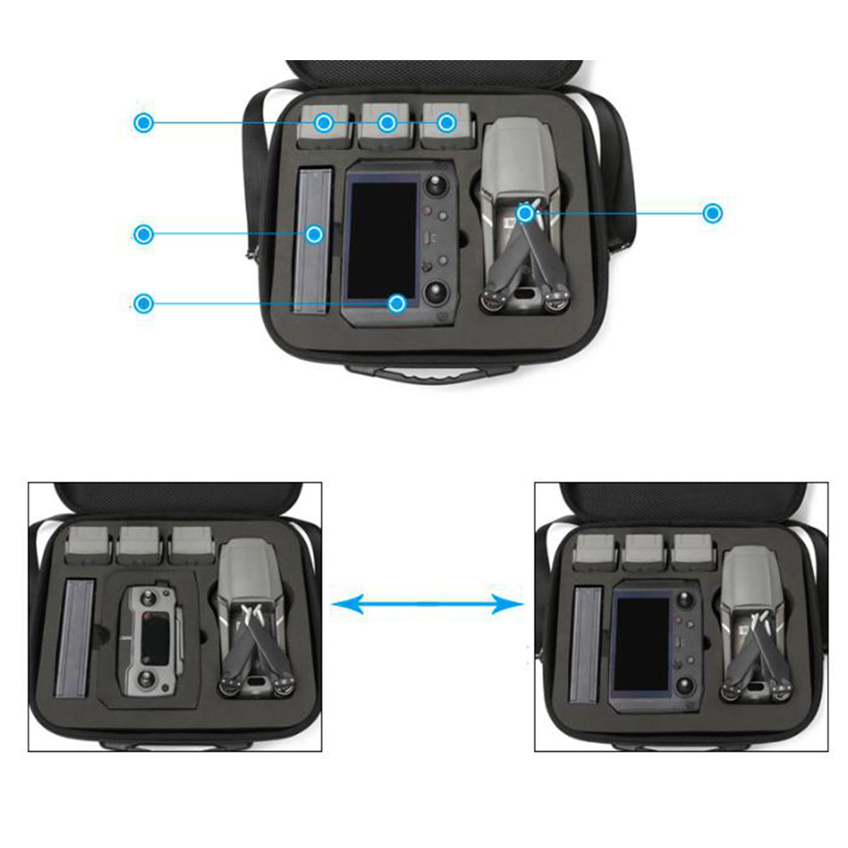 Nylon Case for DJI Mavic 2 (Smart Controller or Standard Controller)