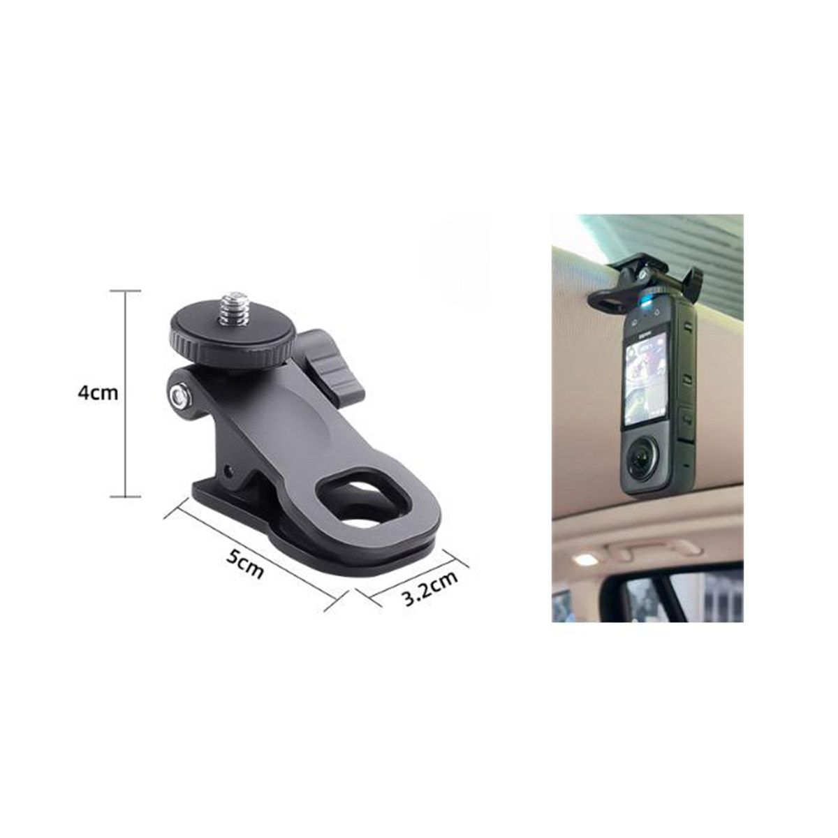 Car Visor Mount for Action Cameras