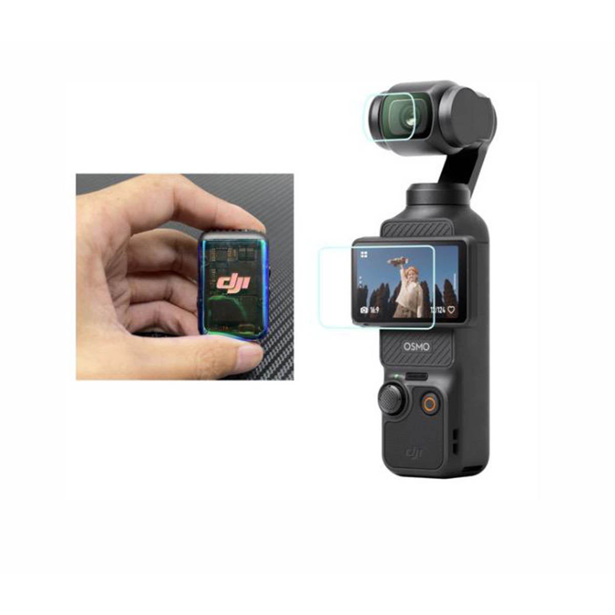 DJI Osmo Pocket 3 - Screen Protector Combo