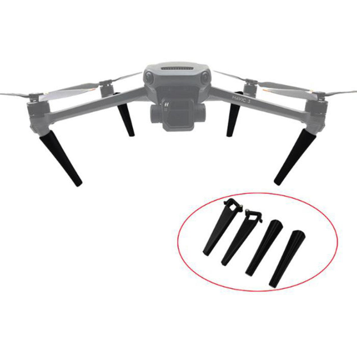 5cm Landing Gear for DJI Mavic 3