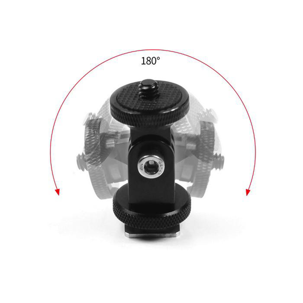 360 Degrees 1/4inch Screw Adapter