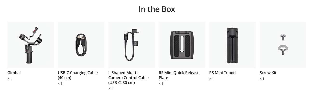 DJI Mini 3 In The Box