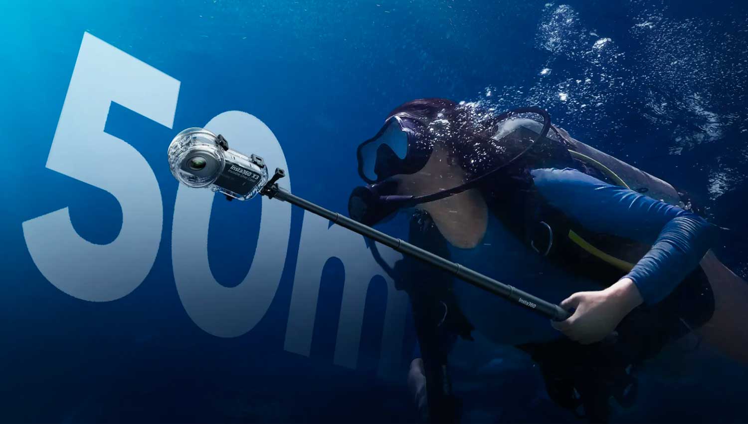 Insta 360 Invisible Dive Case